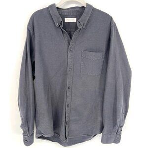 Everlane Men's Casual Button Down Shirt - Gray